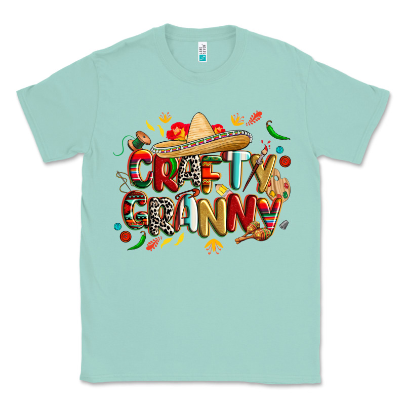 Cinco De Mayo Crafty Granny Classic Tee by CowGirlArtShop | Teevron