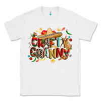 White Cinco de mayo crafty granny Classic Tee - CowGirlArtShop
