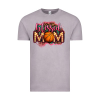 Vintage Zinc blessed basketball mom lightbulb letters Vintage Tee - OliviaCreatesArt