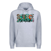 Heather Grey science teacher Premium Hoodie - RanaPortraitStore