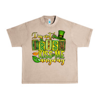 French Oak St. Patrick's I am not irish kiss me anyway Urban Heavy Tee - OliviaCreatesArt