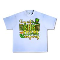 Grape Ice St. Patrick's I am not irish kiss me anyway Urban Heavy Tee - OliviaCreatesArt