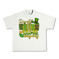 Pistachio St. Patrick's I am not irish kiss me anyway Urban Heavy Tee - OliviaCreatesArt