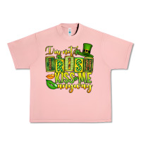 Salmon St. Patrick's I am not irish kiss me anyway Urban Heavy Tee - OliviaCreatesArt