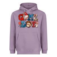Lavender game day baseball Heavyweight Hoodie - AdoDesignShop