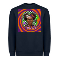 Navy halloween african girl Heavyweight Sweatshirt - BarkalooDesign