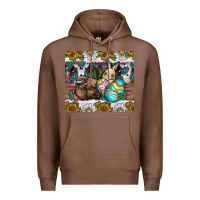 Chestnut easter Premium Hoodie - CowhideDigitalArt