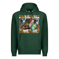 Sports Green easter Premium Hoodie - CowhideDigitalArt
