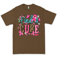 Cacao Find a cure Cancer Awareness Premium Tee - HowdyJamesFarm