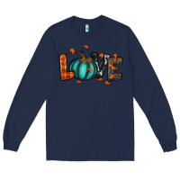 Navy fall love Long Sleeve Tee - RanaPortraitStore