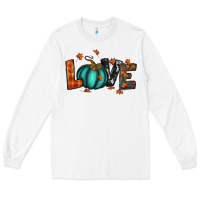 White fall love Long Sleeve Tee - RanaPortraitStore