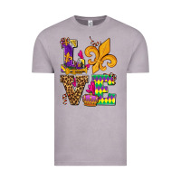 Vintage Zinc mardi gras love olivia Vintage Tee - OliviaCreatesArt