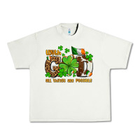 Pistachio with god all things are possible Urban Heavy Tee - OliviaCreatesArt