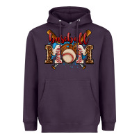Plum baseball mom Heavyweight Hoodie - AdoDesignShop