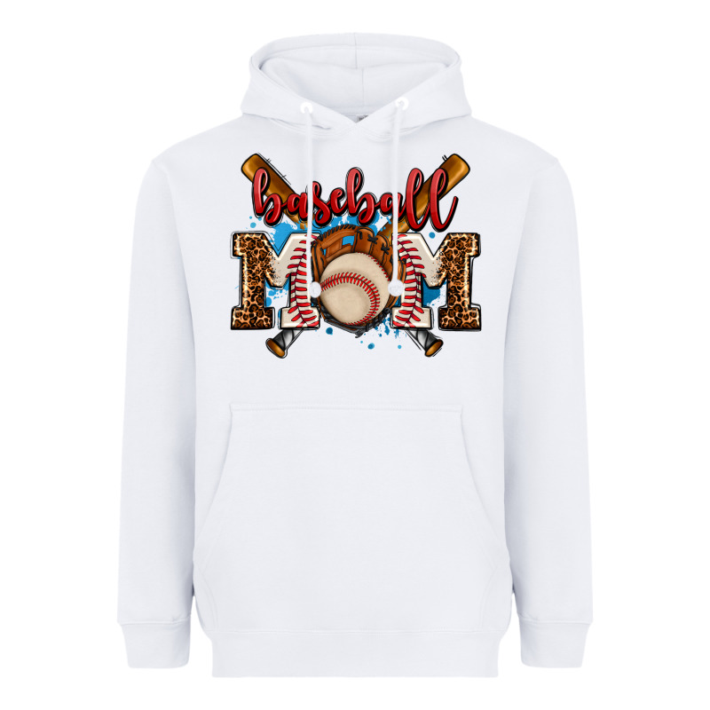 Baseball Mom Heavyweight Hoodie by AdoDesignShop | Teevron
