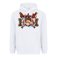 White baseball mom Heavyweight Hoodie - AdoDesignShop