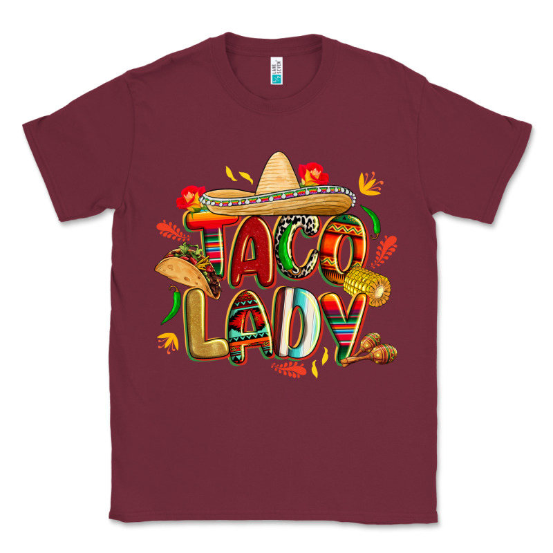 Cinco De Mayo Taco Lady Classic Tee by CowGirlArtShop | Teevron