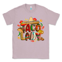 Lilac cinco de mayo taco lady Classic Tee - CowGirlArtShop