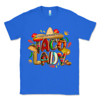 True Royal cinco de mayo taco lady Classic Tee - CowGirlArtShop