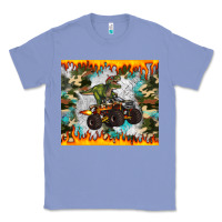 Colony Blue monster truck dinosaur t rex tumbler Classic Tee - Artiststas
