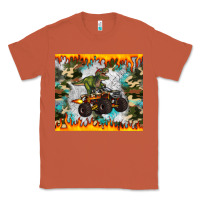 Copper monster truck dinosaur t rex tumbler Classic Tee - Artiststas