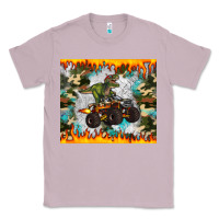 Lilac monster truck dinosaur t rex tumbler Classic Tee - Artiststas