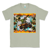 Matcha monster truck dinosaur t rex tumbler Classic Tee - Artiststas