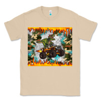 Mushroom monster truck dinosaur t rex tumbler Classic Tee - Artiststas