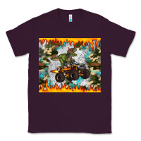 Plum monster truck dinosaur t rex tumbler Classic Tee - Artiststas