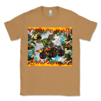 Toasted Coconut monster truck dinosaur t rex tumbler Classic Tee - Artiststas