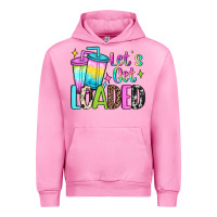 Fuchsia Pink let's get loaded Urban Hoodie - JahusDesignShop