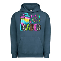 Pigment Midnight Navy let's get loaded Urban Hoodie - JahusDesignShop