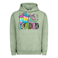 Pigment Oil Green let's get loaded Urban Hoodie - JahusDesignShop