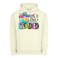 Pigment Pistachio let's get loaded Urban Hoodie - JahusDesignShop