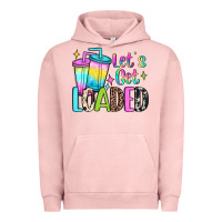 Pigment Salmon let's get loaded Urban Hoodie - JahusDesignShop