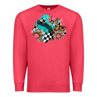 Cardinal race sunflower patches Premium Sweatshirt - AdoDesignShop