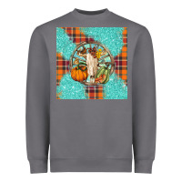 Storm fall bull skull Heavyweight Sweatshirt - BarkalooDesign