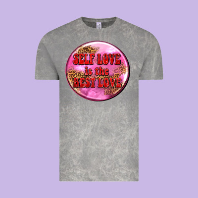 Self Love Is The Best Love Olivia Vintage Tee Designed By Oliviacreatesart