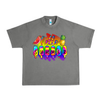 Tornado Hello Summer Tie Dye Urban Heavy Tee - CowCowDesign