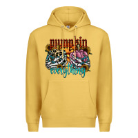 Antique Gold Pumpkin Everything Premium Hoodie - CowhideDigitalArt