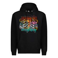 Black Pumpkin Everything Premium Hoodie - CowhideDigitalArt