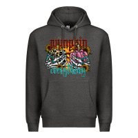 Charcoal Heather Pumpkin Everything Premium Hoodie - CowhideDigitalArt