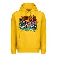 Lemon Pumpkin Everything Premium Hoodie - CowhideDigitalArt