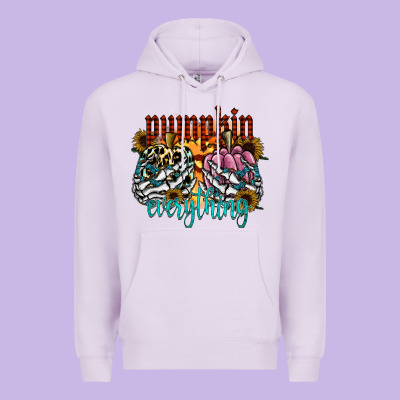 Pumpkin Everything Premium Hoodie Designed By Cowhidedigitalart