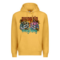 Mustard Pumpkin Everything Premium Hoodie - CowhideDigitalArt