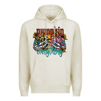Oatmeal Heather Pumpkin Everything Premium Hoodie - CowhideDigitalArt