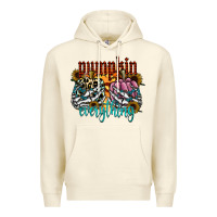 Sandshell Pumpkin Everything Premium Hoodie - CowhideDigitalArt