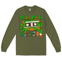 Army Green St. Patrick's Day make me a mixtape Long Sleeve Tee - FaDigitalArtStudio