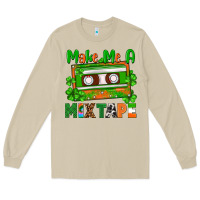 Mushroom St. Patrick's Day make me a mixtape Long Sleeve Tee - FaDigitalArtStudio