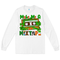 White St. Patrick's Day make me a mixtape Long Sleeve Tee - FaDigitalArtStudio